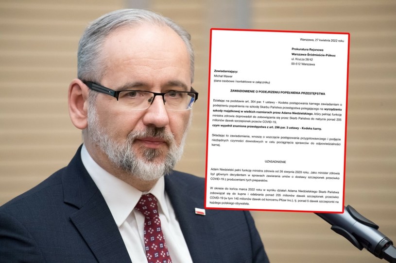 Konfederacja składa zawiadomienie do prokuratury na Adama Niedzielskiego /Wojciech Strozyk/REPORTER /East News