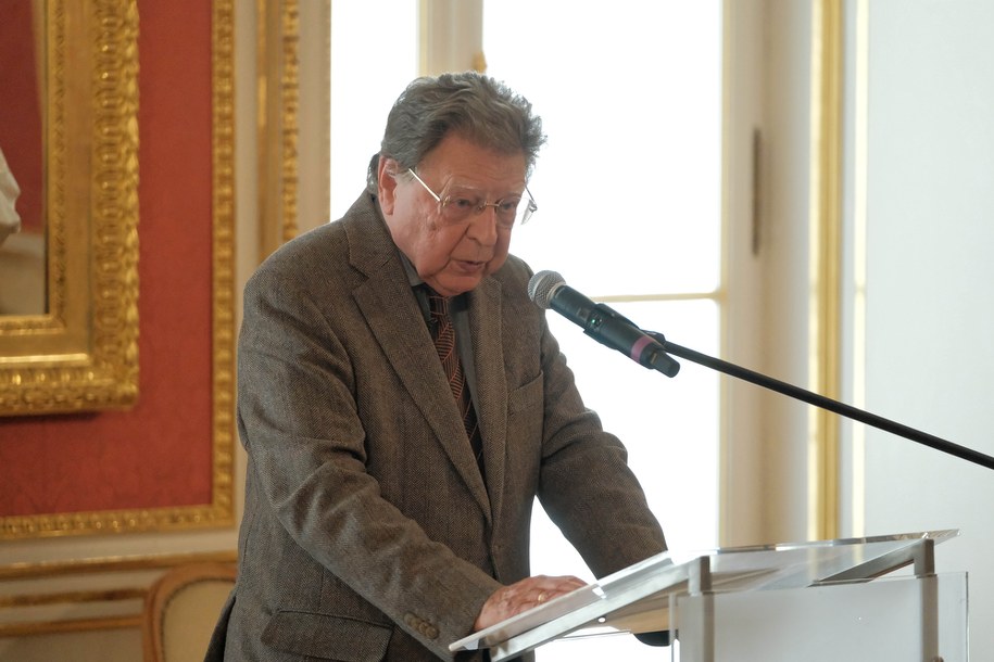 Konferencja dotycząca przekazania dzieł sztuki ze zbiorów Fundacji Ciechanowieckich na rzecz Zamku Królewskiego w Warszawie /Mateusz Marek /PAP