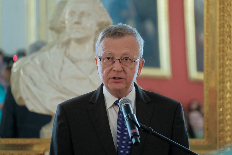 Konferencja dotycząca przekazania dzieł sztuki ze zbiorów Fundacji Ciechanowieckich na rzecz Zamku Królewskiego w Warszawie /Mateusz Marek /PAP