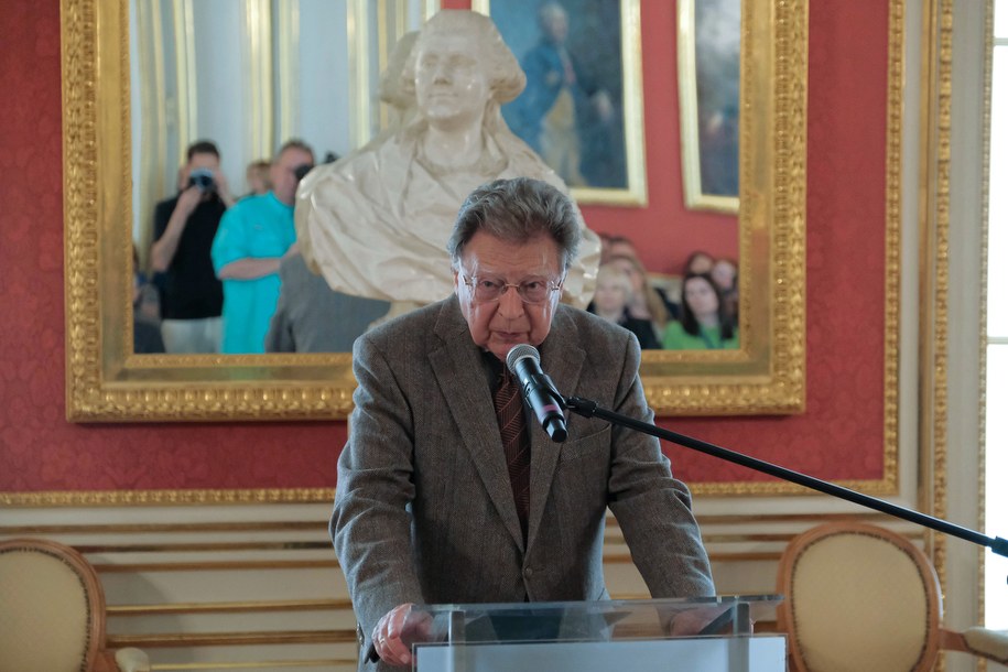 Konferencja dotycząca przekazania dzieł sztuki ze zbiorów Fundacji Ciechanowieckich na rzecz Zamku Królewskiego w Warszawie /Mateusz Marek /PAP