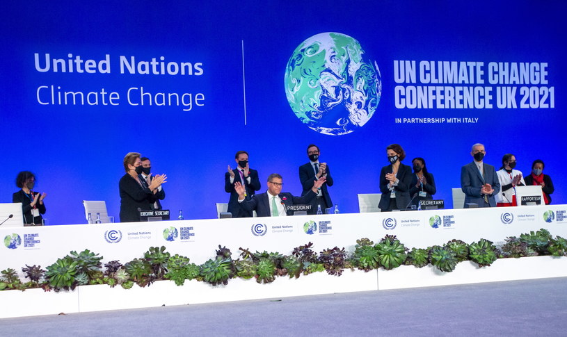 Konferencja klimatyczna w Glasgow /PAP/EPA/ROBERT PERRY /PAP