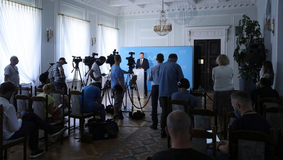 Konferencja Ministerstwa Zdrowia /Paweł Supernak /PAP