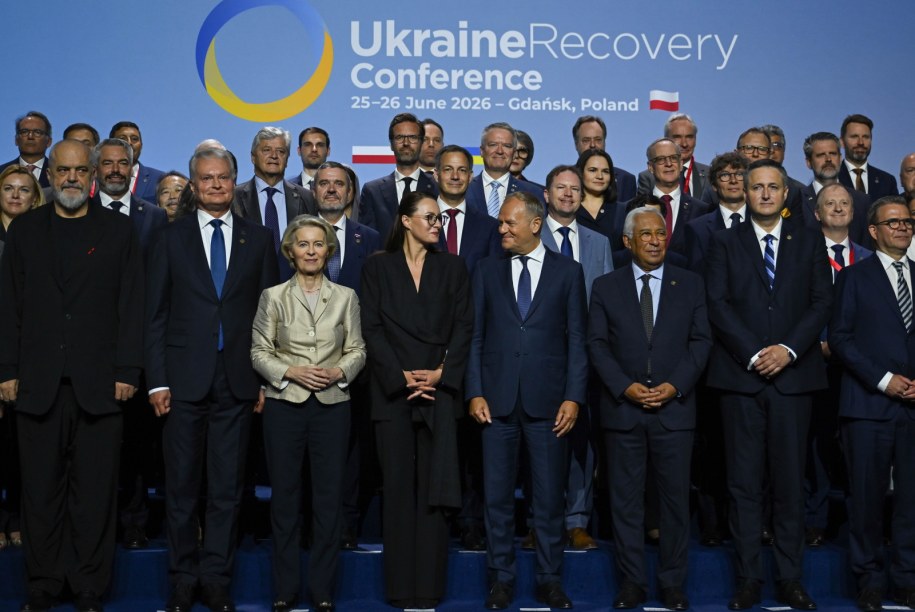Konferencja na rzecz Odbudowy Ukrainy / PAP/Adam Warżawa /PAP/EPA