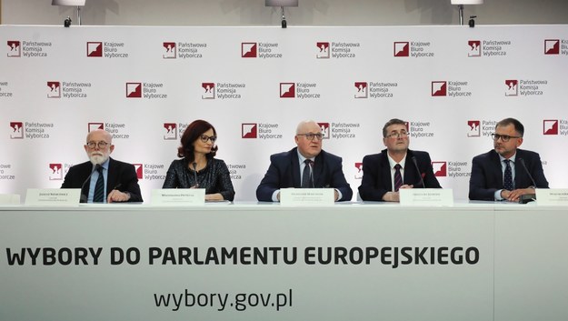Konferencja Państwowej Komisji Wyborczej /Paweł Supernak /PAP