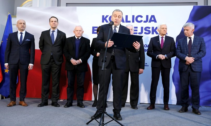 Konferencja prasowa Koalicji Europejskiej /Piotr Molecki /East News