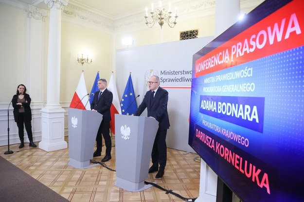 Konferencja prasowa Ministerstwa Sprawiedliwości ws. Marcina Romanowskiego, 20 grudnia 2024 /Adam Burakowski /East News