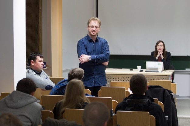 Konferencja prasowa oraz pierwsze spotkanie liderów projektu OpenPKW /Aleksander Koźmiński /PAP