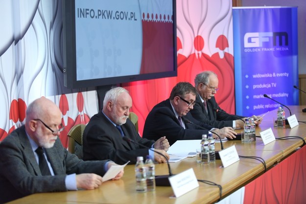 Konferencja prasowa PKW /Leszek Szymański /PAP