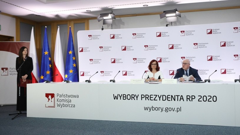 Konferencja prasowa PKW /Tomasz Jastrzebowski/REPORTER /Reporter