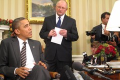Konferencja prasowa po spotkaniu Baracka Obamy z Bronisławem Komorowskim 