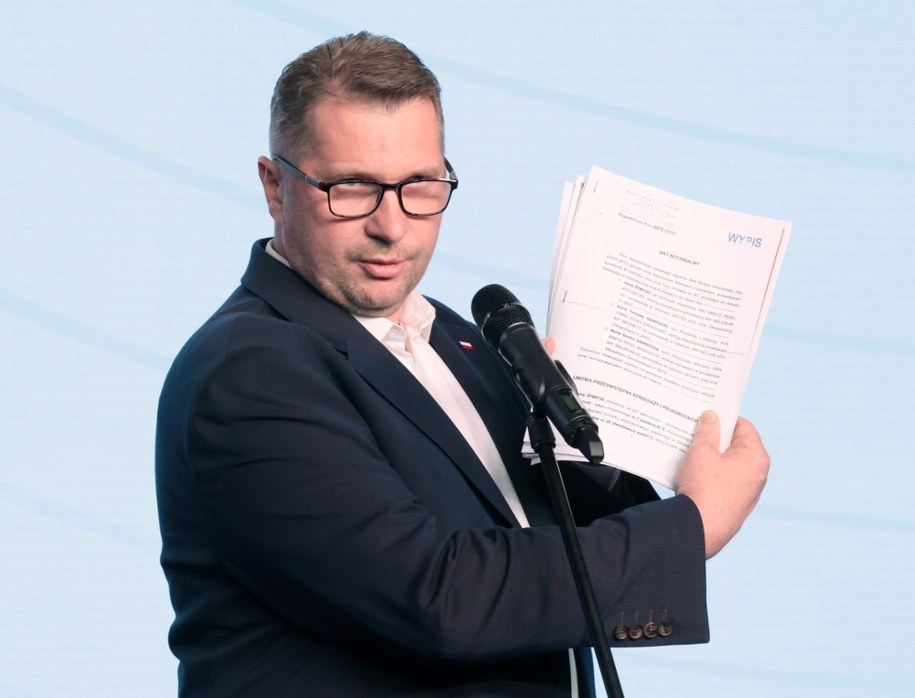 Konferencja prasowa posłów PiS ws. mieszkania Karola Nawrockiego /Adam Burakowski /East News