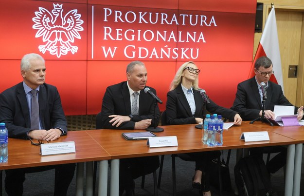 Konferencja prasowa Prokuratury Regionalnej w Gdańsku dot. śledztwa ws. śmierci Jolanty Brzeskiej /Wojciech Olkuśnik /East News