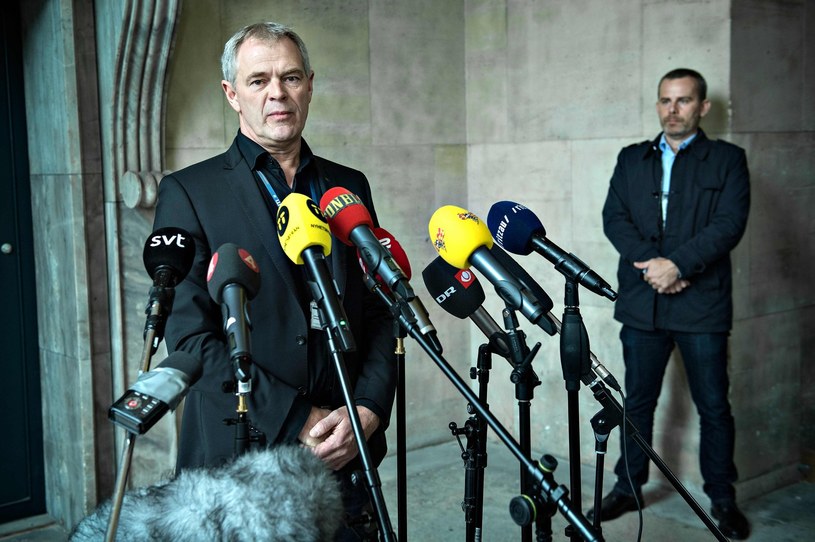 Konferencja prasowa przedstawiciela duńskiej policji /JENS NOERGAARD LARSEN    /AFP