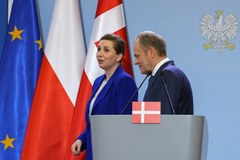 Konferencja prasowa z udziałem premier Danii i premiera Polski