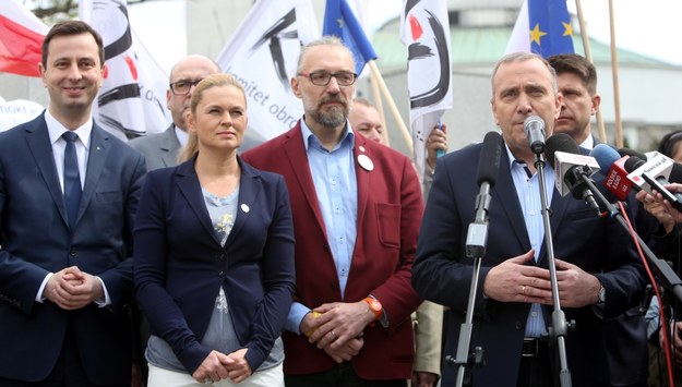 Konferencja pt. "Jesteśmy i będziemy w Europie" /Leszek Szymański /PAP