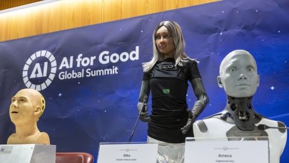 Konferencja w Genewie. Roboty zapewniły, że nie będą buntować się przeciw ludziom