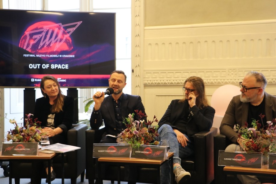 Konferencja w ramach Festiwalu Filmowego w Krakowie /Marek Wiosło /RMF FM