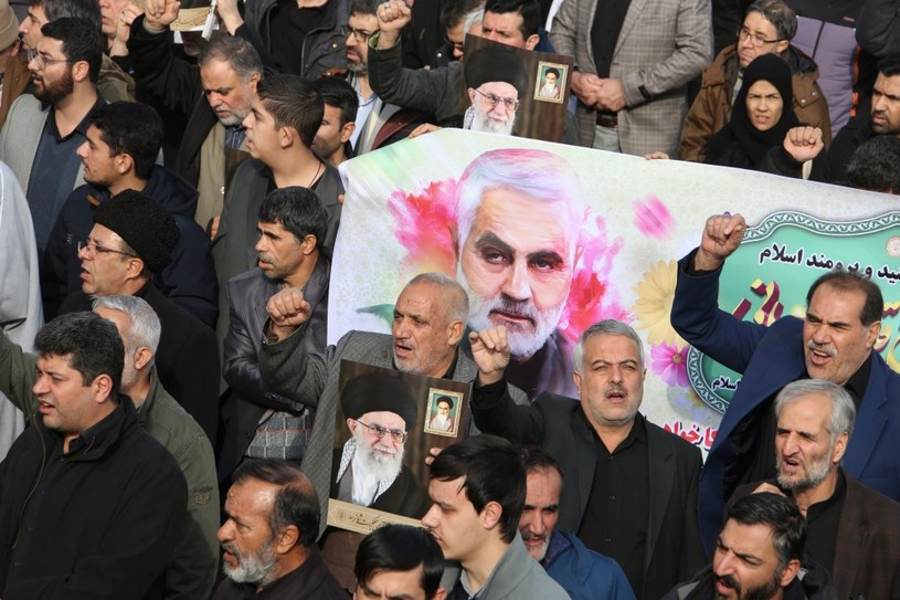 Konflikt USA z Iranem wywoła światowy kryzys? /ATTA KENARE /AFP