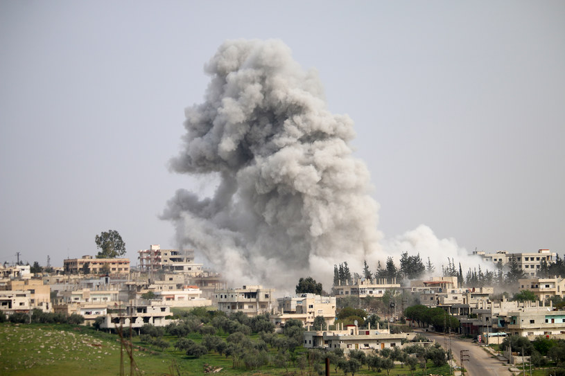 Konflikt w Syrii, zdjęcie ilustracyjne /MOHAMAD ABAZEED /AFP