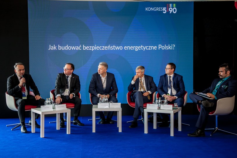 Kongres 590, debata "Jak budować bezpieczeństwo energetyczne Polski", fot. Ireneusz Rek /INTERIA.PL