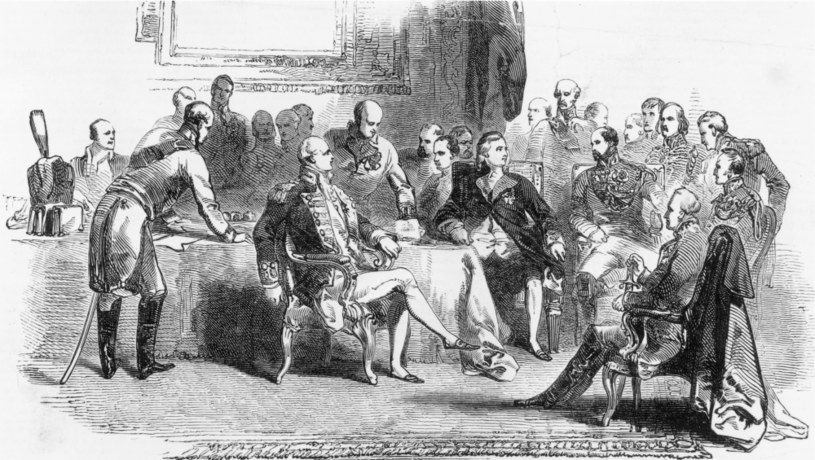 Kongres Wiedeński w 1815 roku podzielił Europę /Getty Images