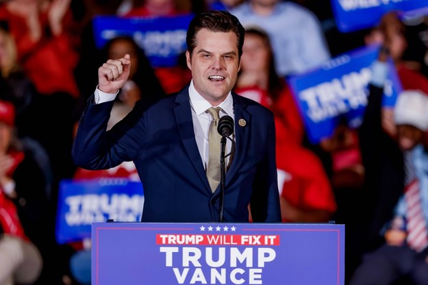 Kongresmen Matt Gaetz /ERIK S. LESSER /PAP/EPA