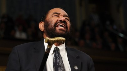 Kongresmen miał dość słów Trumpa i zaczął krzyczeć. Al Green usunięty z izby