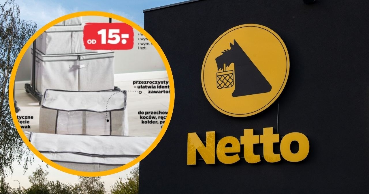 Koniec bałaganu w garderobie! Netto ma hity od 5 zł /Netto /INTERIA.PL