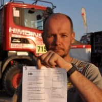 Michał Krawczyk z zaświadczeniem o nieprzystąpieniu do 12. etapu