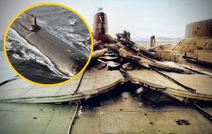 Koniec dumy Rosji. Ostatni podwodny okręt typu Tajfun pójdzie na złom