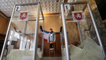 Koniec głosowania na Krymie. "Ponad 90 proc. za Rosją"