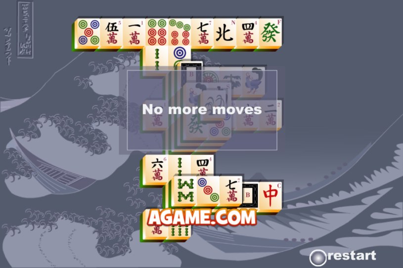 Koniec gry online za darmo Mahjong Titans /Click.pl