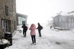 Koniec maja – a w Zakopanem śnieg