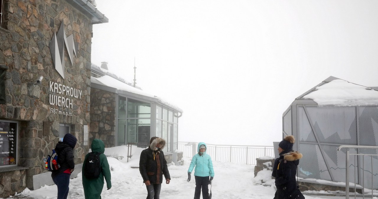 Koniec maja – a w Zakopanem śnieg
