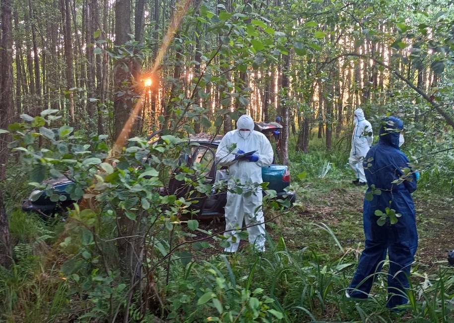 Koniec poszukiwań dwóch mężczyzn z powiatu sierpckiego. Ich ciała odnaleziono w lesie /Policja Mazowiecka  /Policja