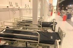 Koniec szpitala tymczasowego w Katowicach