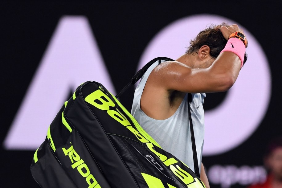 Koniec turnieju dla Hiszpana /LUKAS COCH /PAP/EPA