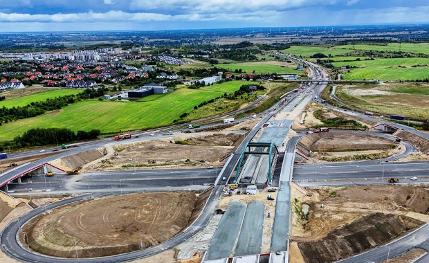 Koniec tymczasowego ronda na węźle Gdańsk-Południe. Zmiany na Obwodnicy Trójmiasta