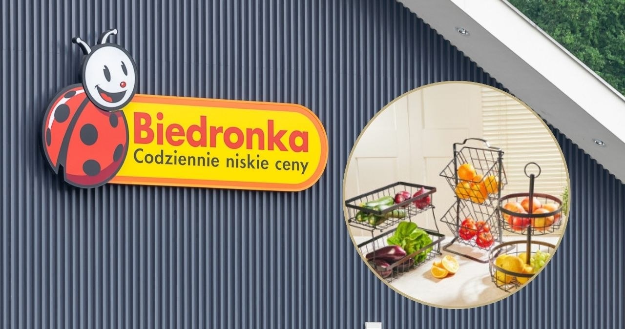 Koniec z bałaganem na kuchennym blacie. Kosze na warzywa i owoce w świetnej cenie /adobestock/Biedronka /INTERIA.PL