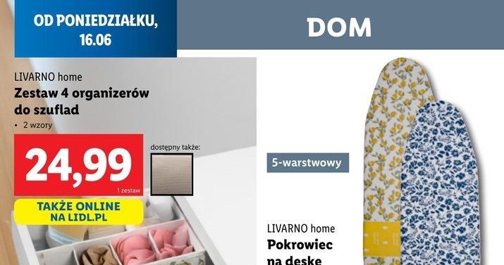 Koniec z chaosem w szufladach i szafach. Lidl rusza z promocją tygodnia! /Lidl /INTERIA.PL