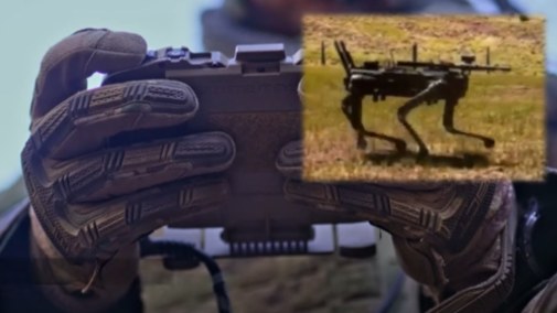 Koniec zabawy. Amerykańscy marines testują robo-psy z karabinami