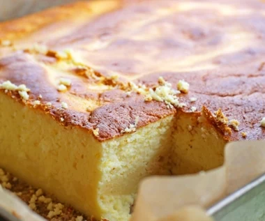 Konkretny sernik na kruchym cieście. Smakuje jak u babci na wsi 