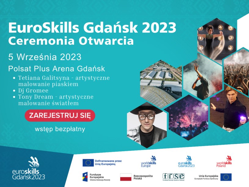 Konkurs EuroSkills 2023 odbędzie się w dniach 5-9 września w Gdańsku /Materiały promocyjne /