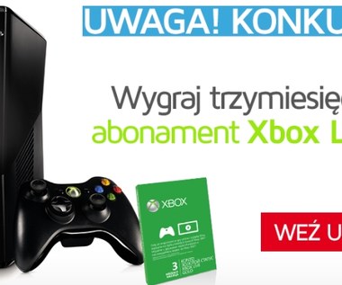 Konkurs: Trzy miesiące z Xbox Live za darmo - II edycja