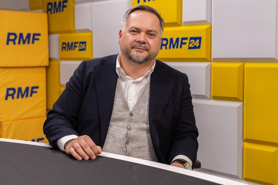 Konrad Gołota, wiceminister aktywów państwowych /Marcin Suchmiel /RMF24