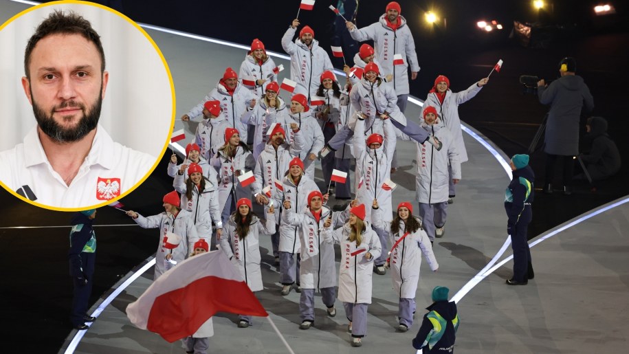 Konrad Niedźwiedzki - szef Polskiej Misji Olimpijskiej (fot. Albert Zawada/PAP) / Polska reprezentacja na Zimowych Igrzyskach Olimpijskich 2026 /EPA/NEIL HALL /PAP