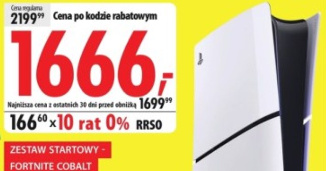 Konsola PS5 Digital Slim w Media Expert /Media Expert /INTERIA.PL