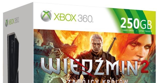 Konsola Xbox 360 dedykowana grze Wiedźmin 2: Zabójcy Królów /Informacja prasowa