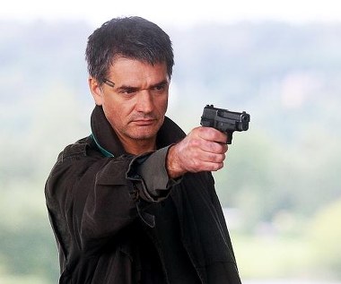 Konstantin Ławronienko w scenie z filmu "Kajinek"