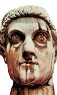 Konstantyn Wielki, marmur, IV w. /Encyklopedia Internautica